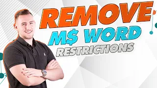 How to remove editing restrictions on Microsoft Word