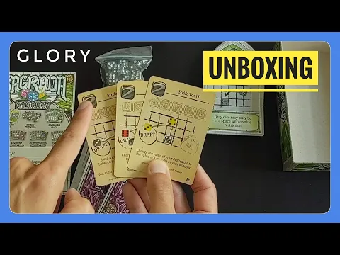 [Unboxing] Sagrada: Glory — New Expansion!