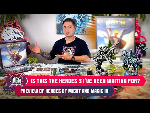 Is this the Heroes 3 board game I've been waiting for? ️Heroes of Might and Magic III️ preview