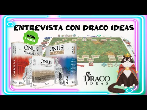 Entrevista con DRACO IDEAS. ONUS!Traianus (Imperio ROMANO)⚔️⚔️ WARGAME SIN MINIATURAS