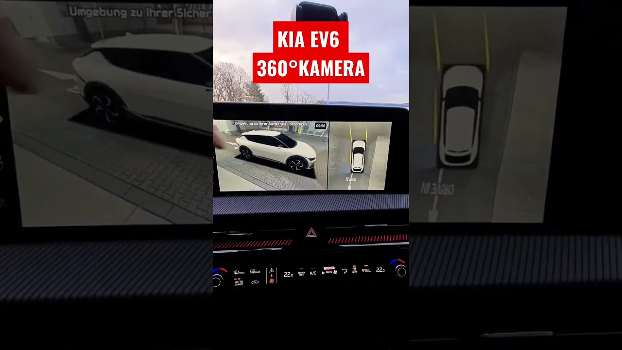 KIA EV6 360° KAMERA SYSTEM #electriccar #shorts #elektroauto #emobility