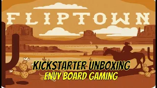 Fliptown Kickstarter Unboxing