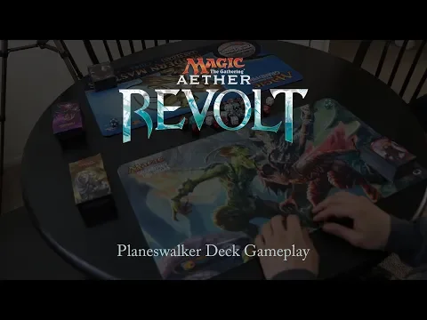 Magic: The Gathering: Aether Revolt Planeswalker Deck Gameplay