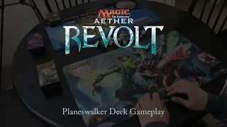 Magic: The Gathering: Aether Revolt Planeswalker Deck Gameplay