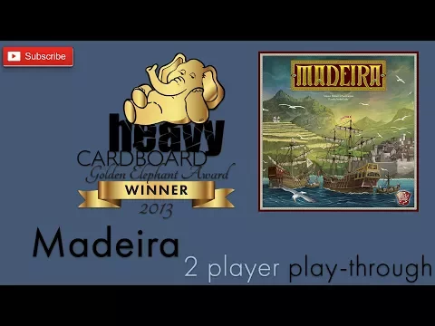 Madeira 2p Play-through & Roundtable discussion by Heavy Cardboard