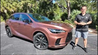 The 2025 Lexus RX500h F Sport Performance competes with an Acura MDX Type S V6!