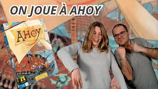 { Règles Et Partie } ON JOUE À AHOY | Jeu De Société | Matagot