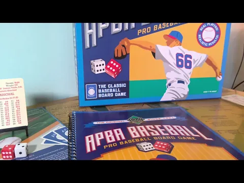 How to play the APBA Basic Baseball Board Game