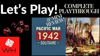 Let's Play! Pacific War 1942 (Complete Playthrough | Mini-Review)