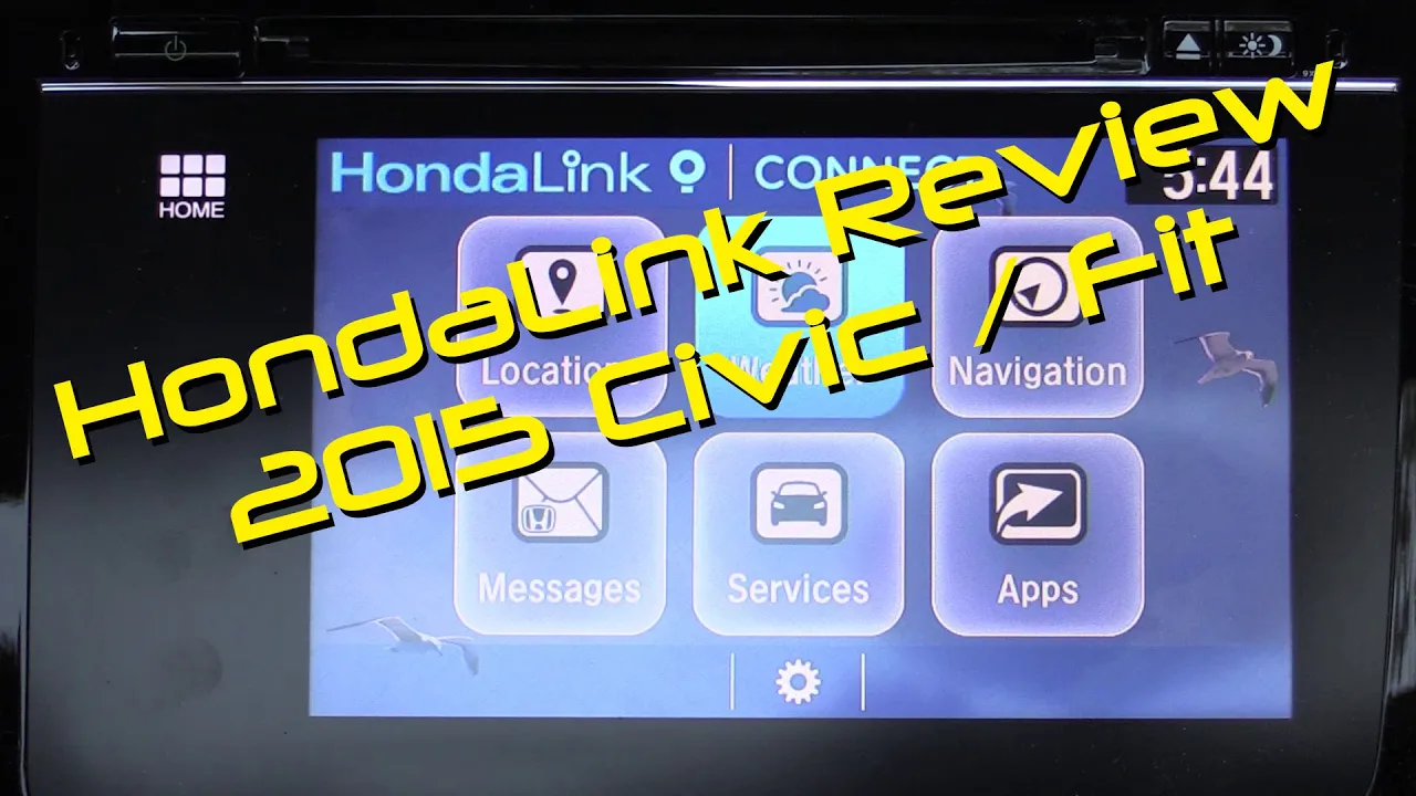 Honda HondaLink Connect aka Next Generation Infotainment and Navigation System Review