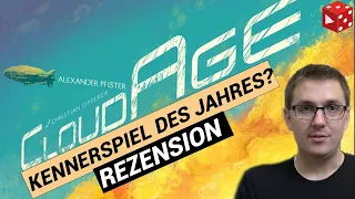 Rezension: CloudAge - Das BESTE Kennerspiel des Jahres? - Brettspiel Test deutsch