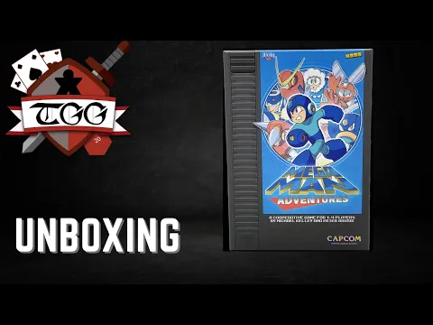 Mega Man Adventures Board Game Unboxing
