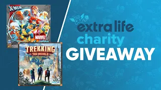 Extra Life Giveaway of Marvel United X-Men (Painted) & Trekking the World