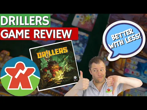 Drillers - Board Game Review - Shaft Ain't Big Enough For Four!