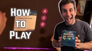 Learn to convince your friends to rank stuff your way in Change My Mind (How to Play Board Games)