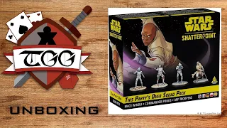Star Wars Shatterpoint This Party's Over Squad Pack Unboxing
