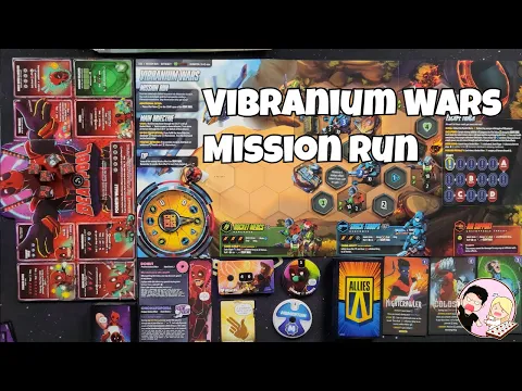 Marvel Dice Throne Missions Campaign | Vibranium Wars Mission Run Solo