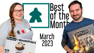 Best Board Game of the Month - March 2023 Distilled & Poetry for Neanderthals Reviews