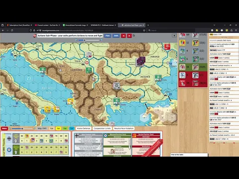 Dren608 plays: Unconditional Surrender Europe Solo Run part 6, May41 - Barbarossa gone wrong?