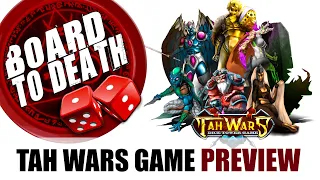 Board to Death TV Presents Tah Wars The Dice Tower Board Game!