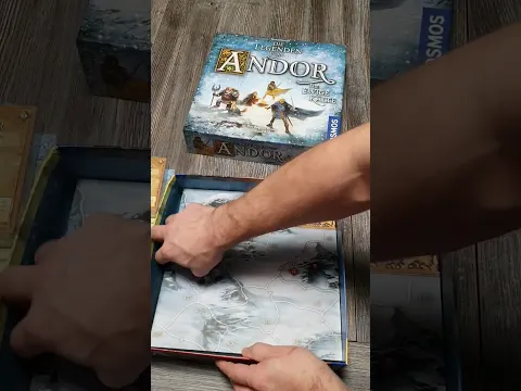 Die Legenden von Andor Die ewige Kälte von Kosmos #Unboxing #shorts Brettspielgarde
