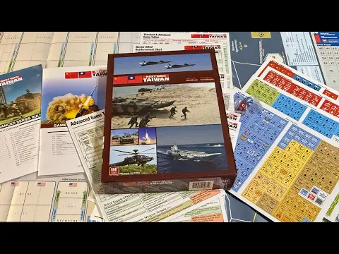 Next War: Taiwan, 2nd Edition (GMT) - Unbox & Taste of Things to Come