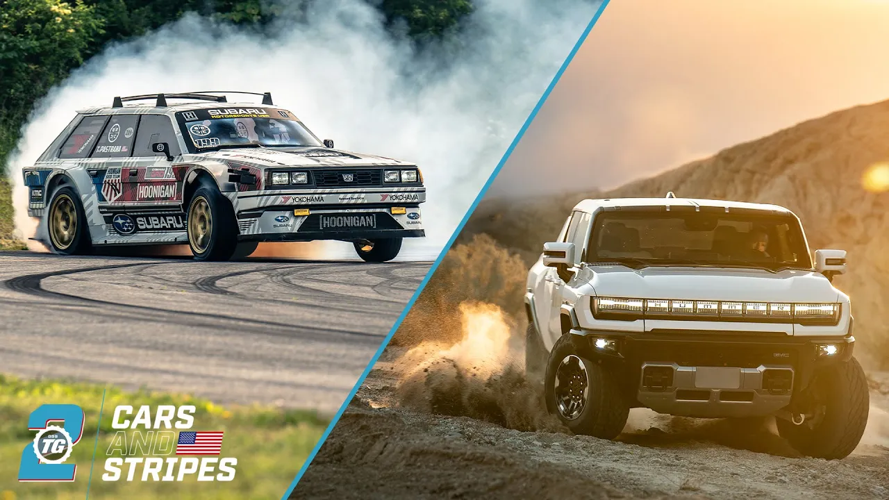 Driving Travis Pastrana's 862bhp Subaru HUCKSTER + 1000bhp HUMMER EV