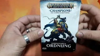 Warhammer Age Of Sigmar Champions - Order Starter - Unboxing PT