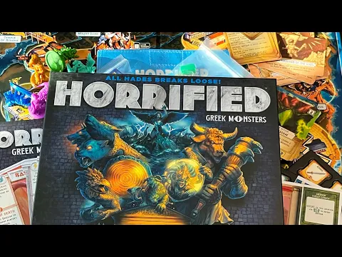 Horrified: Greek Monsters (Ravensburger) - Unbox & My First Look