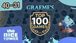 Graeme's Top 100 Games of All Time: 40-31