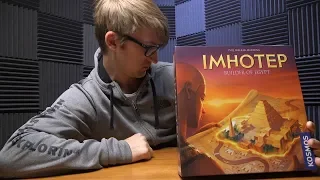 Imhotep is a Must Play, Matching Theme And Mechanics Like The Best of Them