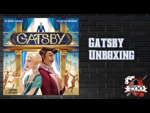 Gatsby Board Game Unboxing
