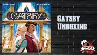 Gatsby Board Game Unboxing
