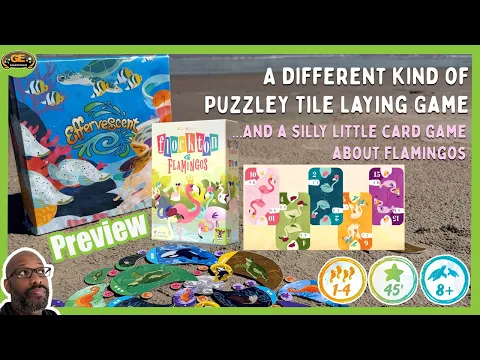 Effervescent & Flockton of Flamingos Preview | Swim, Walk, Play