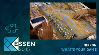 Essen 2015 - jeu Nippon - What's your game - VOSTFR