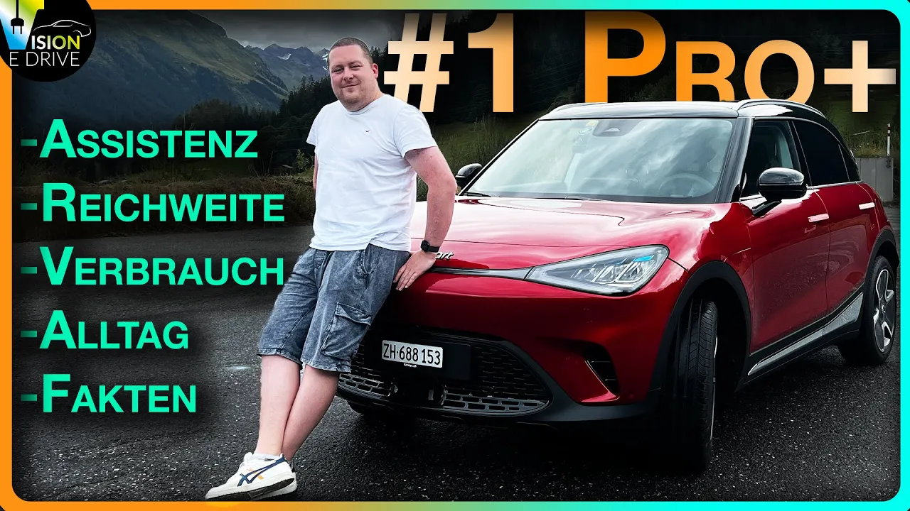 Nicht mal 350km Reichweite? Wie schlägt sich smart's günstigste #1 Version PRO+?