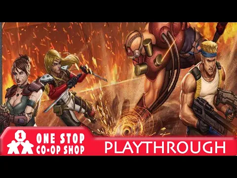 Contra: The Board Game | Playthrough