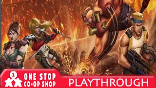 Contra: The Board Game | Playthrough