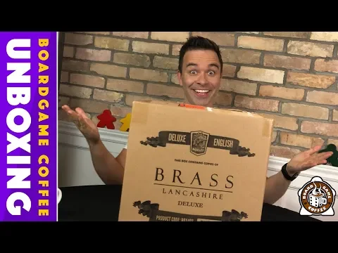 Brass unboxing with Board Game Coffee