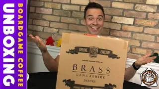 Brass unboxing with Board Game Coffee