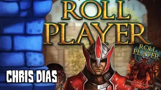 Roll Player with Monsters & Minions Review (with comparisons to Azul & Sagrada) with Chris Dias