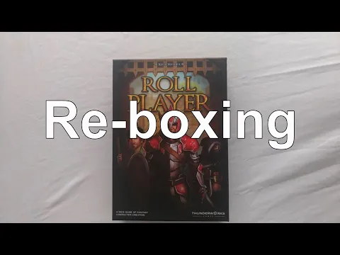 Re-boxing Roll Player & Expansions