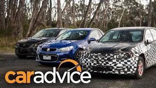 2016 Holden VFII Commodore — Exhaust/engine note and engineering interviews