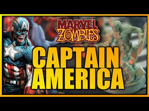 Meet Zombie Captain America: CMON's Marvel Zombicide Core Box Zombie Hero