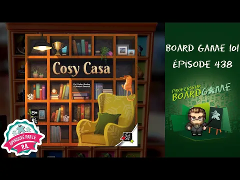 Board Game 101 (EP438) Cosy Casa (My Shelfie) - Règles et critique