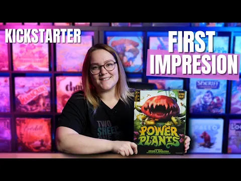 Power Plants | NEW 2021 Kickstarter Board Game | First Impression