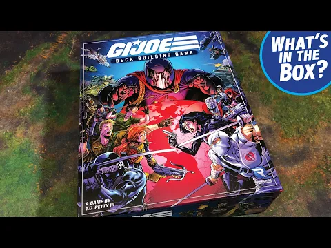 GI JOE DECK BUILDING GAME from Renegade Game Studios Unboxing