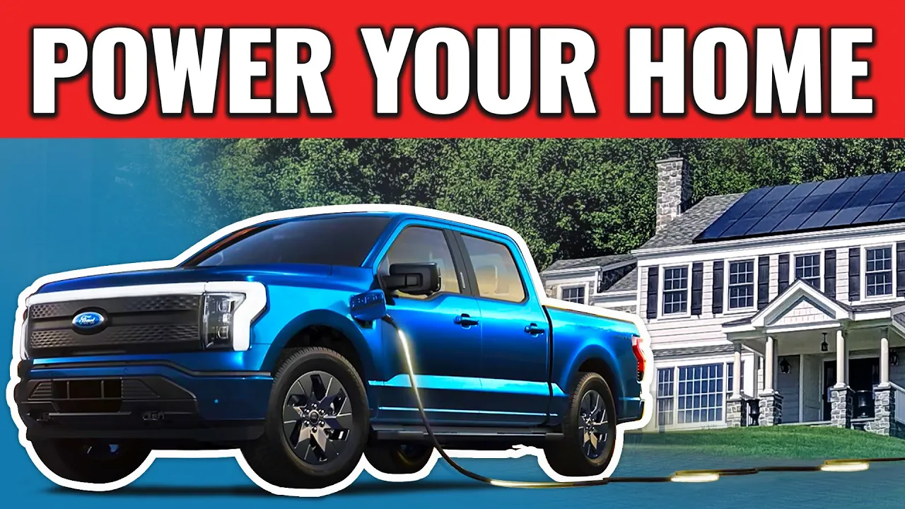 Watch How Ford Lightning's Intelligent Backup Power System Works In A Real Home