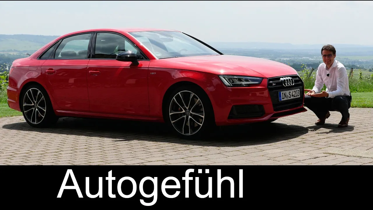 Audi S4 FULL REVIEW test driven V6 Limousine/sedan & Avant/estate new neu