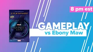 Marvel Legendary Marvel Studios Infinity War vs Ebony Maw Gameplay & First Impressions @UpperDeckEnt